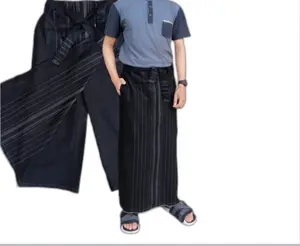 Celana Sarung Pria Terbaru dengan Karet dan Talidi -   (Lp. 120cm)