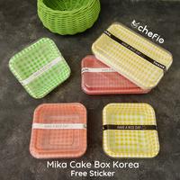 Gambar Kotak Kue Mika Paper Cake Box Korean Lunch Box Roti Donat Bolu Gulung - Bear Persegi dari Chefio Kitchenware Kota Tangerang 2 Tokopedia
