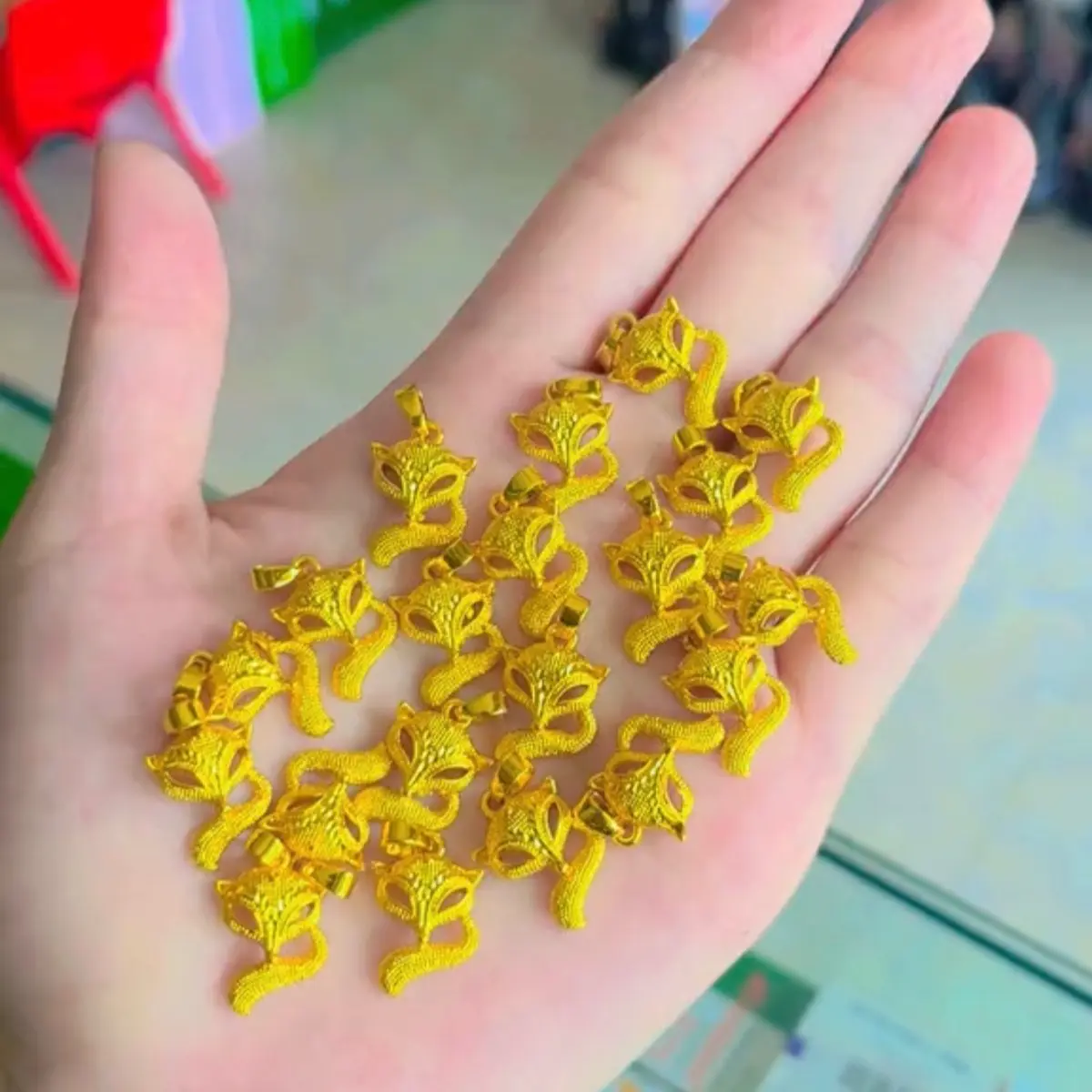 Dây chuyền hồ ly mẫu mới, ảnh thật ở cuối