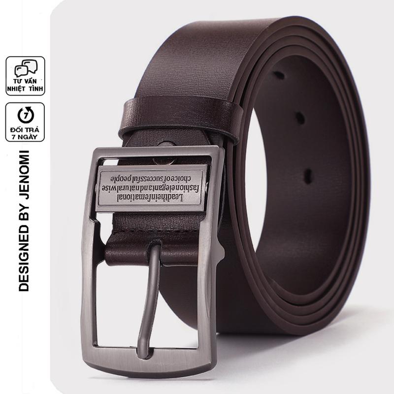 Thắt Lưng Da Nam, Dây Lưng Nam Khóa Kim Cao Cấp Bảo Hành 12 Tháng - TL74