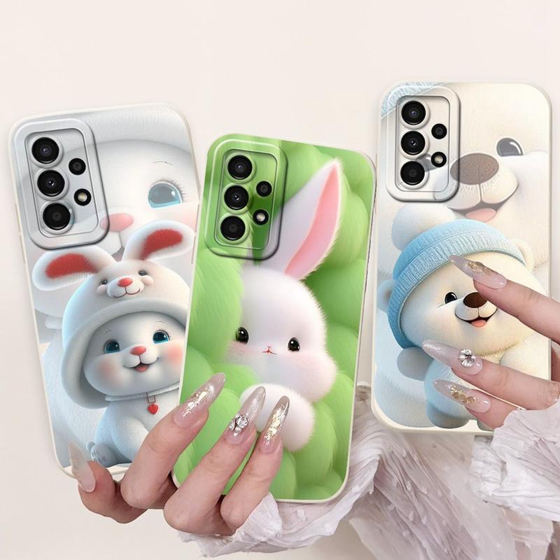 Ốp Mềm, Cho Samsung Galaxy A52, A52s, A72 5G, Ốp Chống Sốc, SM-A526B, SM-A528B, SM-A726B, Ốp Lưng Silicon Hình Gấu Trúc Thỏ Dễ Thương 3