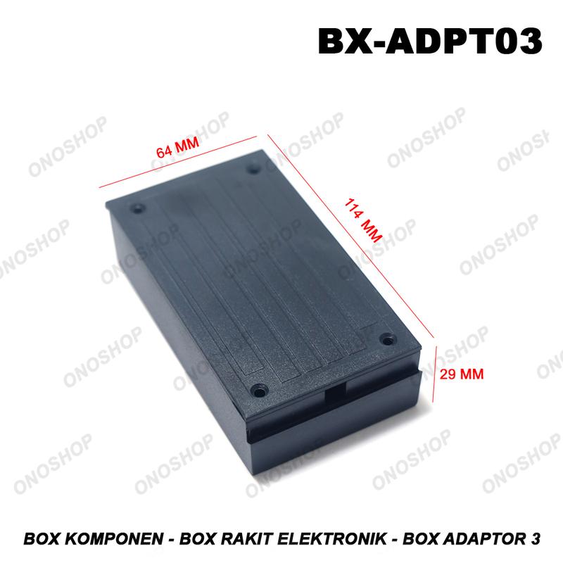 Box Komponen - Box Rakit Elektronik - Box Adaptor 3 - Shop | Tokopedia