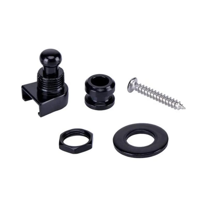 Product Introduction of Nút & Ghim Dây Đeo Guitar, 1 Cái, Khóa Bảo Mật Bằng Kim Loại Cao Cấp, 3 Màu Để Lựa Chọn, Lý Tưởng Cho Guitar Có Ghim Đầu Kim Loại 14