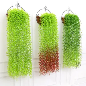 Daun Juntai Daun Lee Kwan Yew Juntai 100CM Daun Tirai Rambat Artificial Hoya Costa Janda Merana Dekorasi Tanaman Hias Ganung Dinding Monstera Hijang