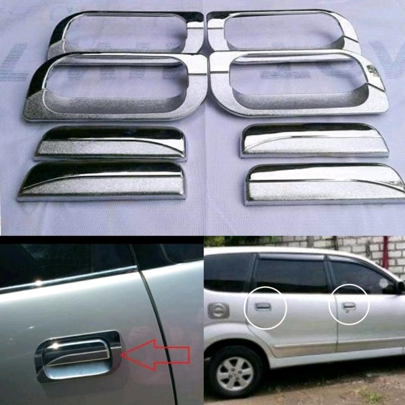HANDLE OUTER AVANZA XENIA LAMA CROME COVER CROME AVANZA XENIA 2004 2005 2006 2007 2008 2009 2010 2011 0