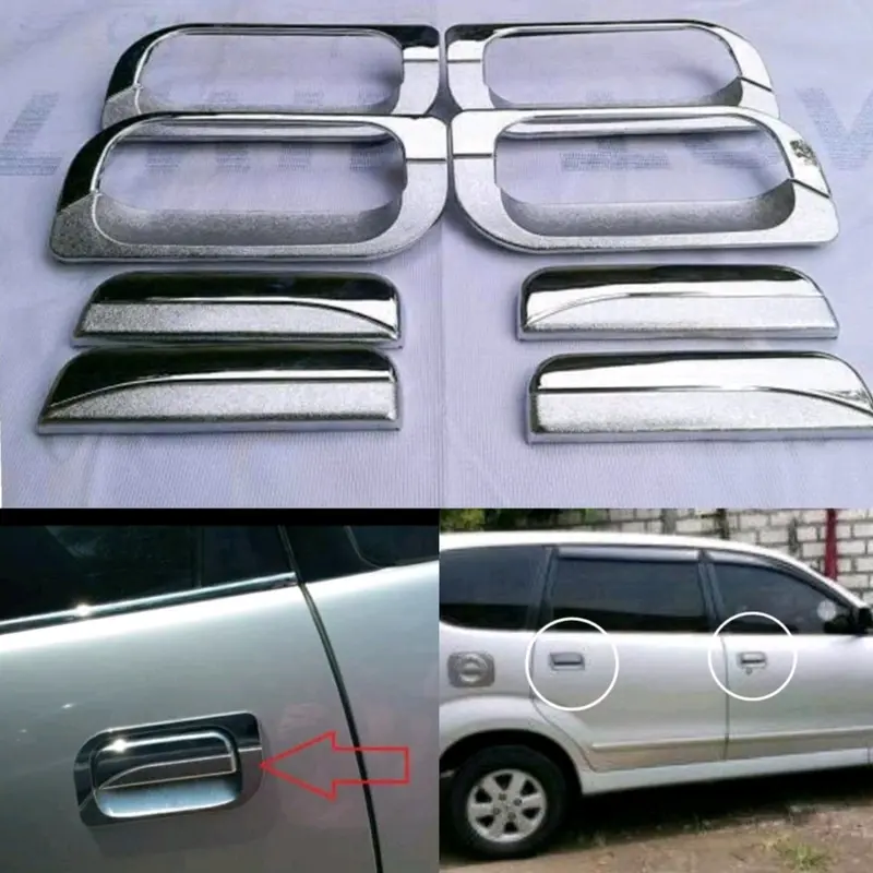 HANDLE OUTER AVANZA XENIA LAMA CROME COVER CROME AVANZA XENIA 2004 2005 2006 2007 2008 2009 2010 2011 0