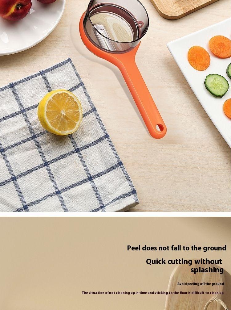 Product Introduction of Multifunctional Paring Knife Storage Type Household Kitchen Dedicated Fruit Potato Peeling Artifact Fruit Peeler Utensils 8