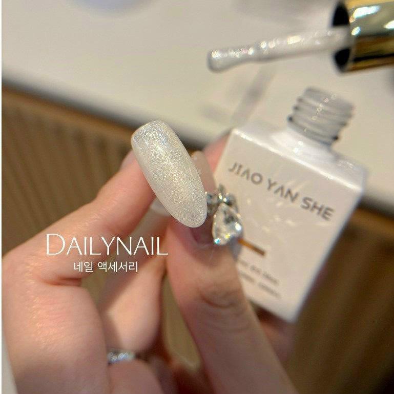 Sơn gel nhũ trắng gạo Jiao Yan She