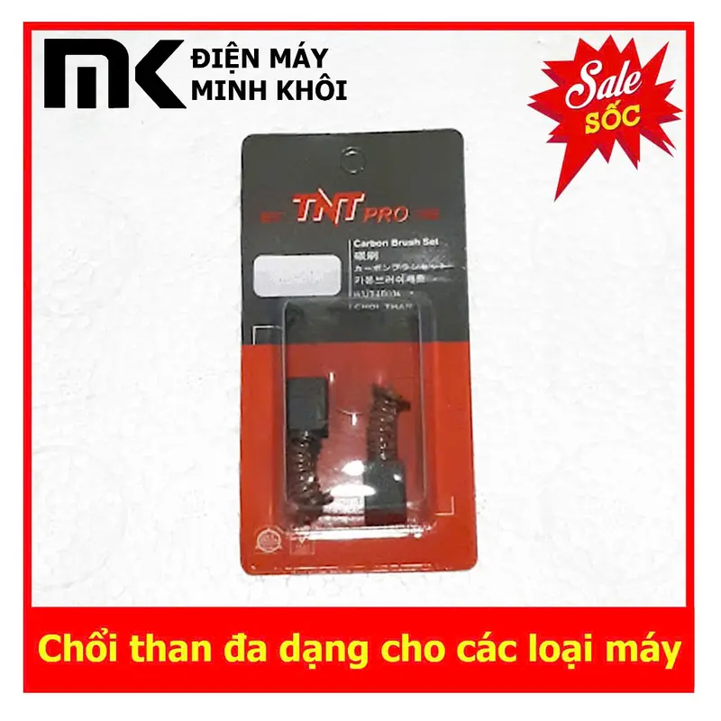 Chổi than 100 ( 10 x 6 x 14.5mm ) máy khoan, máy mài, máy cắt sắt... 0
