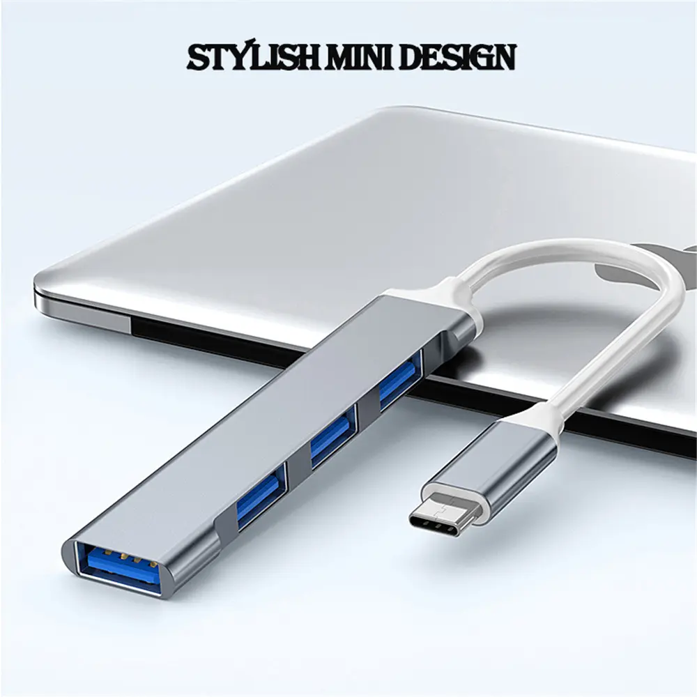 Stesen Dok Jenis-C, Stesen Dok USB, Hab Komputer Riba Pelbagai Fungsi, Antara Muka 3.0 Ke HDMI / VGA