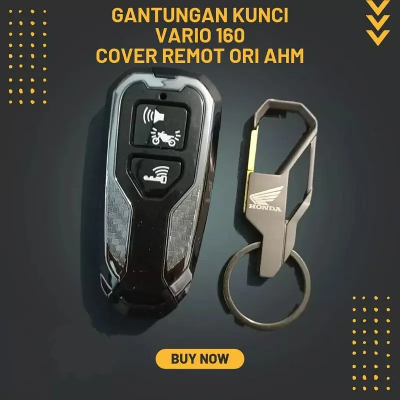 Paket Gantungan Kunci + Cover Remot Original AHM PCX 160 ADV 160 VARIO 160 SCOOPY 2023 NEW VARIO 125 TH 2023 PREMIUM