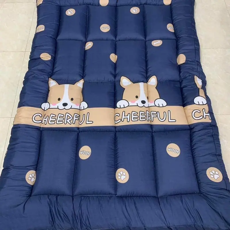 [ Tặng 1 đôi vỏ gối nằm ] Tổng hợp nệm topper , nệm dày 6-7 cm , trải sàn , trải giường, nằm êm ái 2