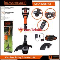 Gambar Black + Decker Mesin Potong Rumput Senar Baterai Cordless String Grass Trimmer STC1820EPCF-B1 dari Vins Teknik Bekasi Kota Bekasi 3 Tokopedia