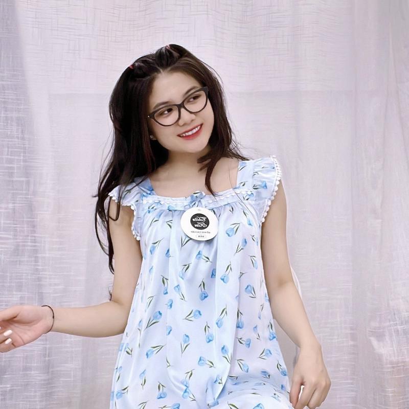 Đầm xinh tay tiên có hoa 3