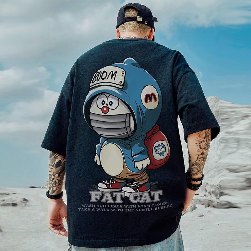 Product Introduction of T-shirt short sleeved boutique clothing men's T-shirt short sleeved top men's style 1
