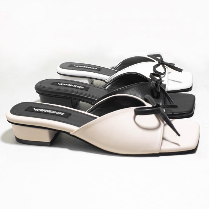 Vareina - Naida Sandal Wanita Tali Pita Heels 3 Cm 6