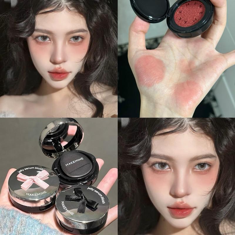 Má Hồng Kem Dạng Cushion Make Mine Nơ Siêu Xinh. Mỹ Phẩm Cosmetic Trang Điểm Women