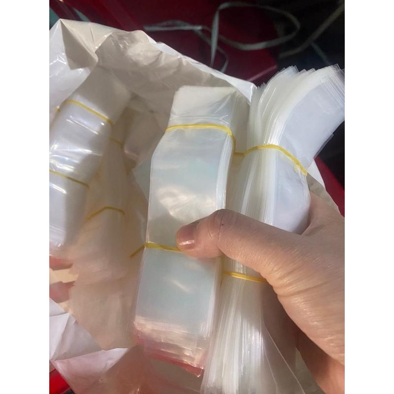 1kg túi 4x16cm làm sữa chua ,túi đều ko bị bục đáy 5