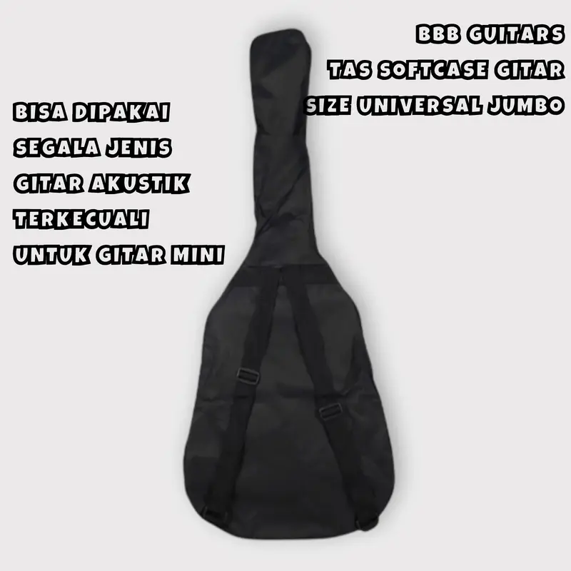 Tas Gitar Akustik Jumbo Bisa Untuk Semua Jenis Gitar Akustik 2