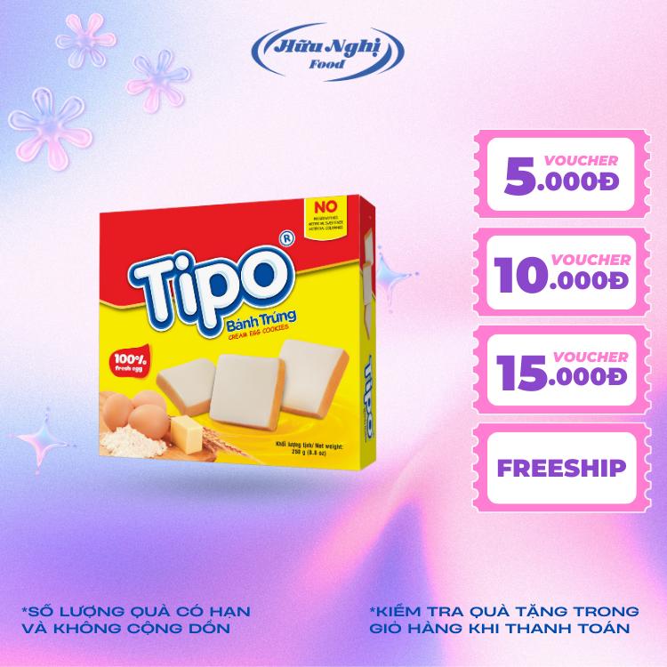 Bánh Tipo Trứng Nướng Vị Sữa Hữu Nghị 250g