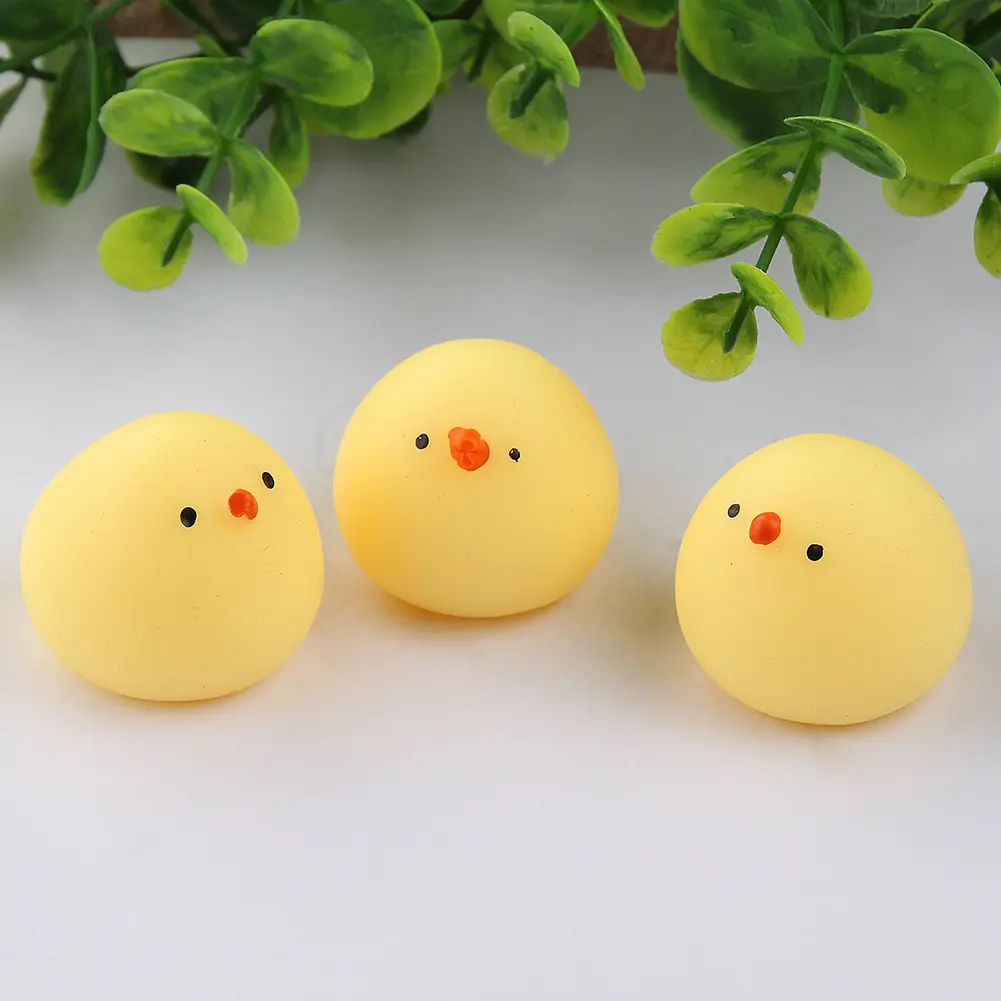 Gà Vui Nhộn Sáng Tạo, Bóp, Giảm Áp Lực, Gà Con Mini, Đồ Chơi Giảm Căng Thẳng