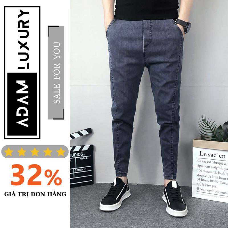 Quần Jean Jogger Hàn Quốc - Thiết Kế Ống Suông Trẻ Trung, Năng Động, Thoáng Mát Phù Hợp Mọi Lứa Tuổi [JEAN X] Menswear Nam