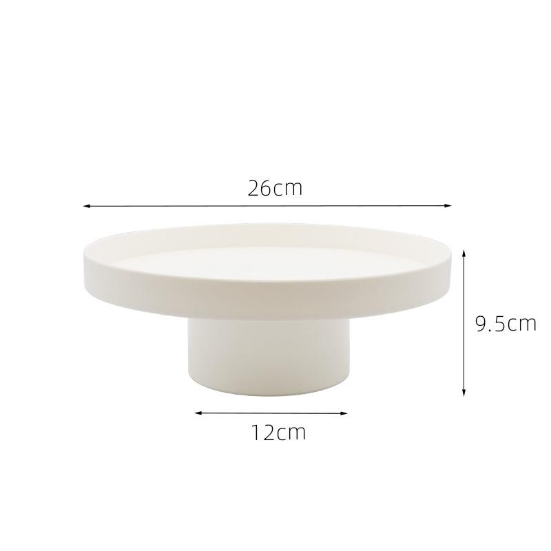 Product Introduction of Simple round shelf tray for living room, dining room, hotel. 13
