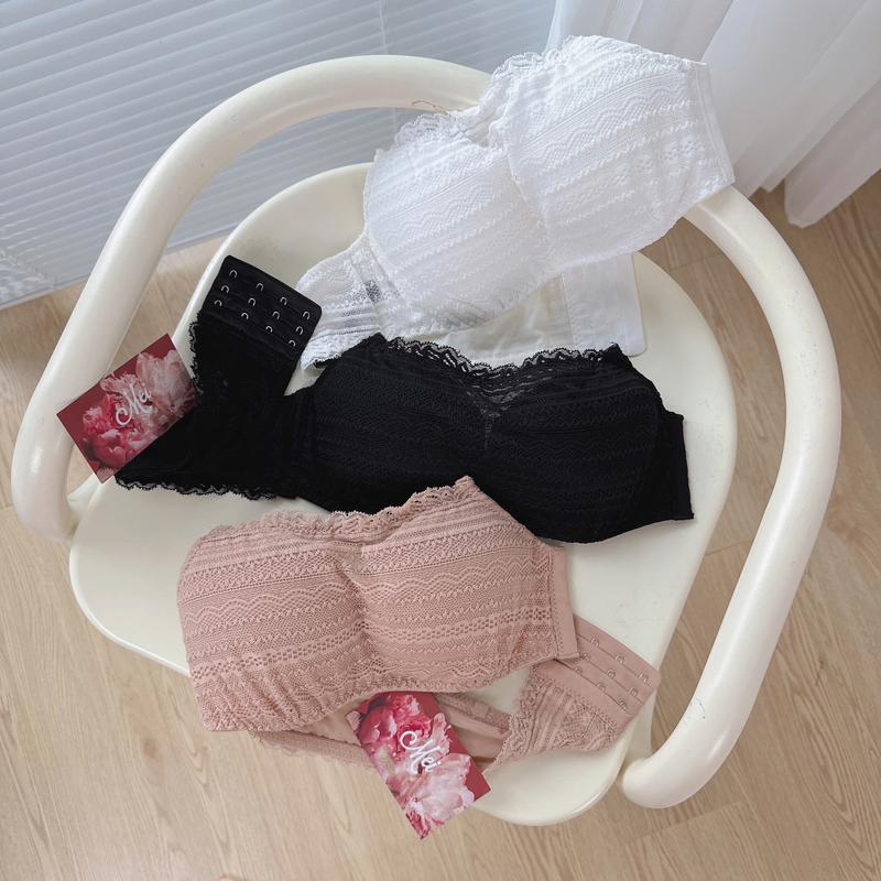 Mã 008 Áo Quây Chống Tụt Vải Ren Mút 1-3 cm Gọng Nhựa Dẻo, 4 Hàng Khoá Cài Hông