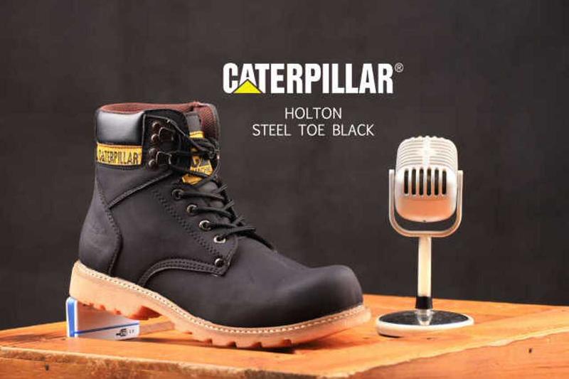 Product Introduction of Promo Sepatu Pria Caterpillar Holton Steel To Safety Ujung Besi Terlaris murah Kerja Shoes 24