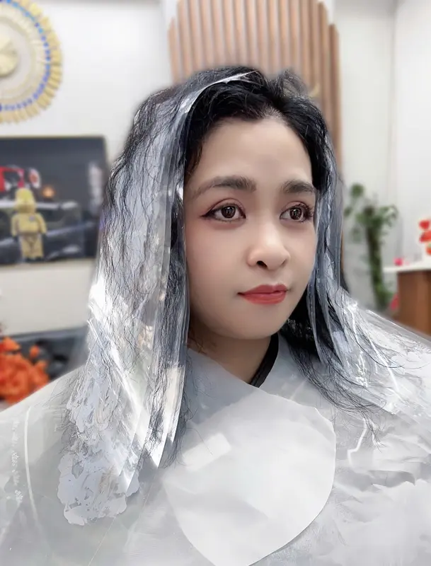 Miếng Mika Nhuộm Highlight , Nhuộm Balayage ( 1 Bịch 50 Miếng ) FREE SHIP Nhuộm Tóc Nữ Đổi Màu Tóc 0
