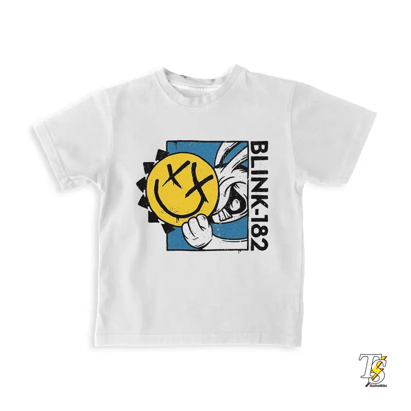 Baju Kaos Anak Band Blink 182 White 0