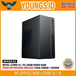 PC Office Intel Core i3 i5 Gen 6th DDR4 8GB SSD 128GB 256GB Komputer Kantor Kasir Admin