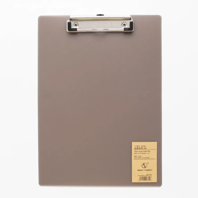 Kẹp Bảng, Phong Cách Muji, Thiết Kế Đơn Giản, Trong Suốt, Thích Hợp Đọc Tài Liệu Viết 3