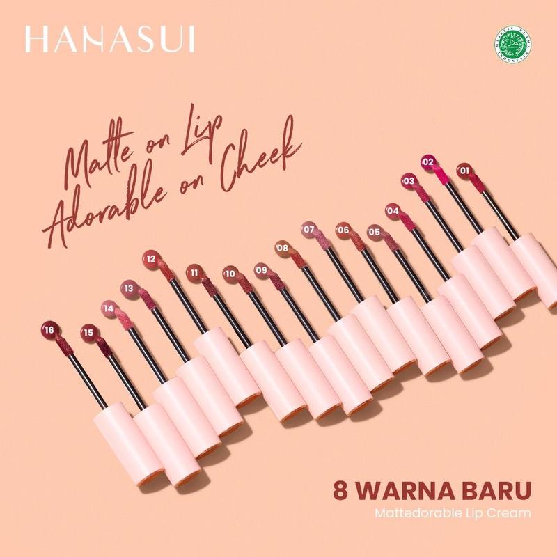 Hanasui Mattedorable Lip Cream | NO 1 - 16 2