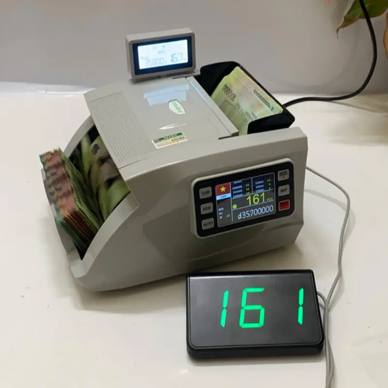Máy Đếm Tiền Nhật Bản OUDIS 9900 New 2024 Phát Hiện Tiền Siêu Giả - Hàng Chính Hãng - BH 2 Năm - Có Xuất VAT 2