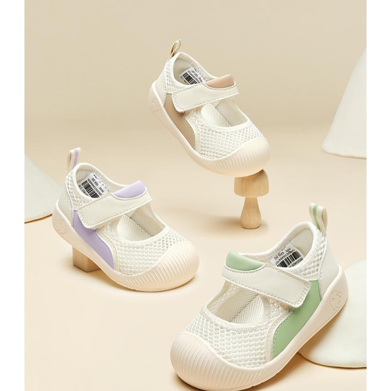 [Bala x TGMBS] (Phiên bản cải tiến) Giày Trẻ Em, Giày Tập Đi Cho Em Bé Dép Trẻ Em, Giày Cho Trẻ Sơ Sinh, Hàng Mới Về Mùa Hè 2025, Chống Trượt, Lưới Thoáng Khí