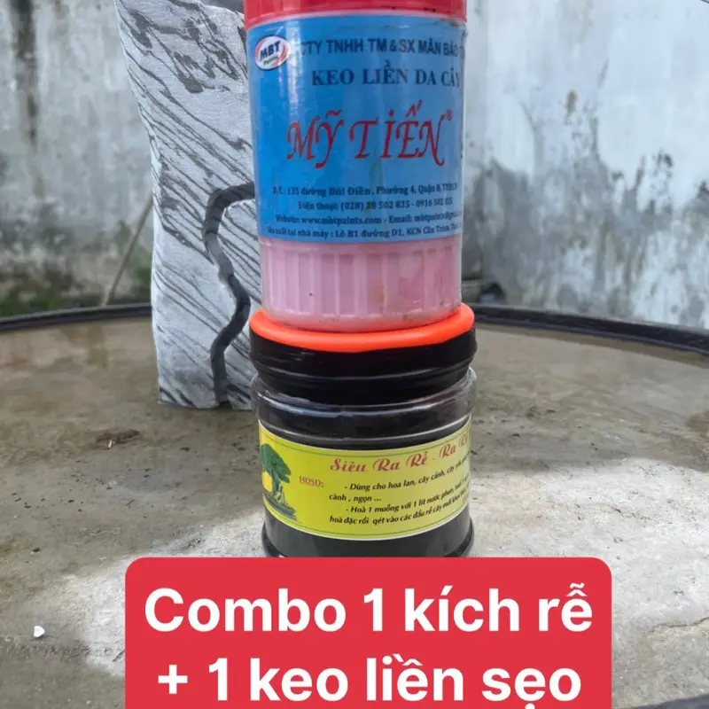 Siêu kích rễ cực mạnh 150g + keo liền sẹo mỹ tiến lọ 225g 0