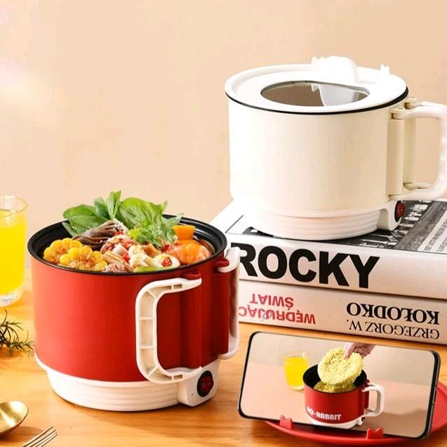 Promo Panci Listrik Serbaguna Mini Cook Pot / Frying Pot - Ungu ...