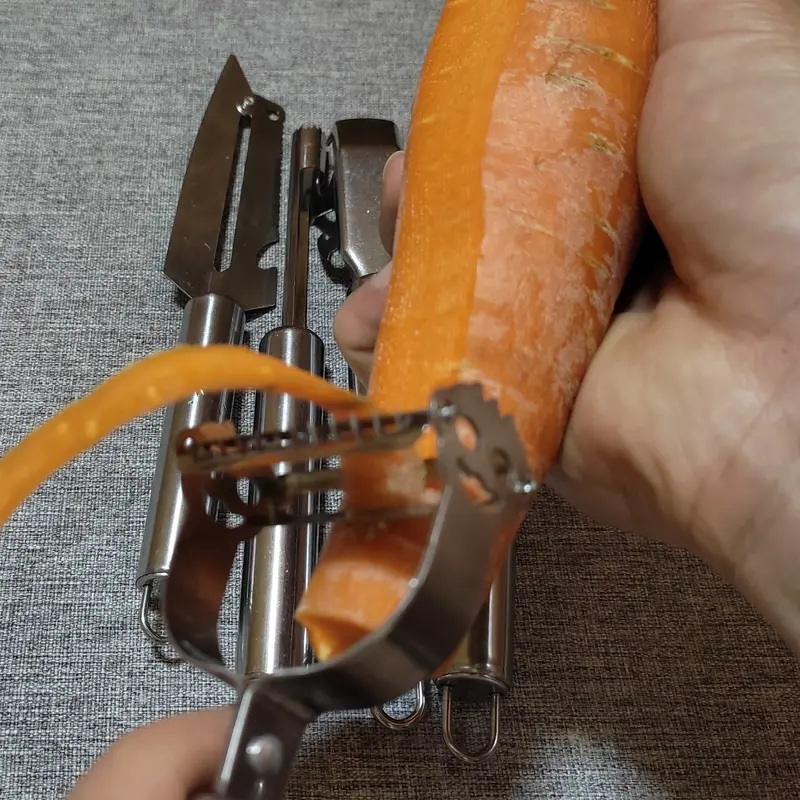 Bộ 5 món gọt vỏ, nạo, bào củ quả đa năng chất liệu thép không gỉ - dụng cụ nạo & dụng cụ cắt 5