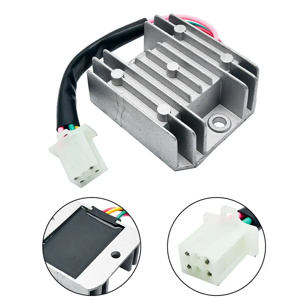Dirt Bike Quad Motorcycle Voltage Regulator Rectifier Voltage Regulator Rectifier Pink And Yellow Wires Regulator Voltage 12V