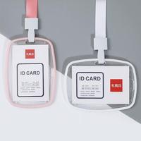 Gambar NIHONMART Transparent ID Card Holder Lanyard Name Tag Akrilik Tempat Id Card Kantor - Pink dari nihonmart.id Kota Cimahi 4 Tokopedia