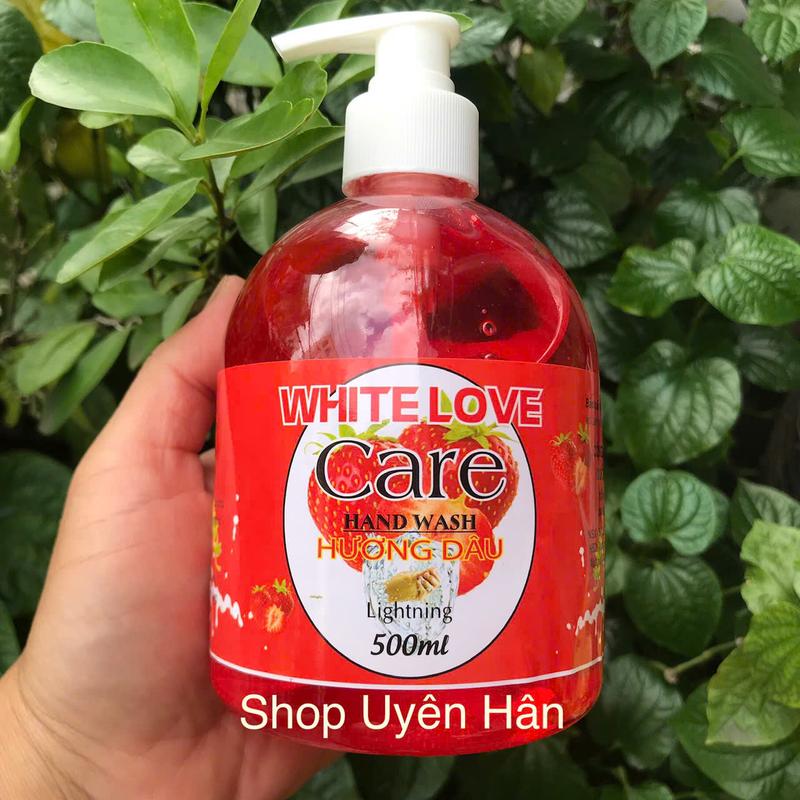 Đặc biệt siêu rẻ Nước rửa tay White Love Care 500ml - Sát khuẩn và bảo vệ da tay