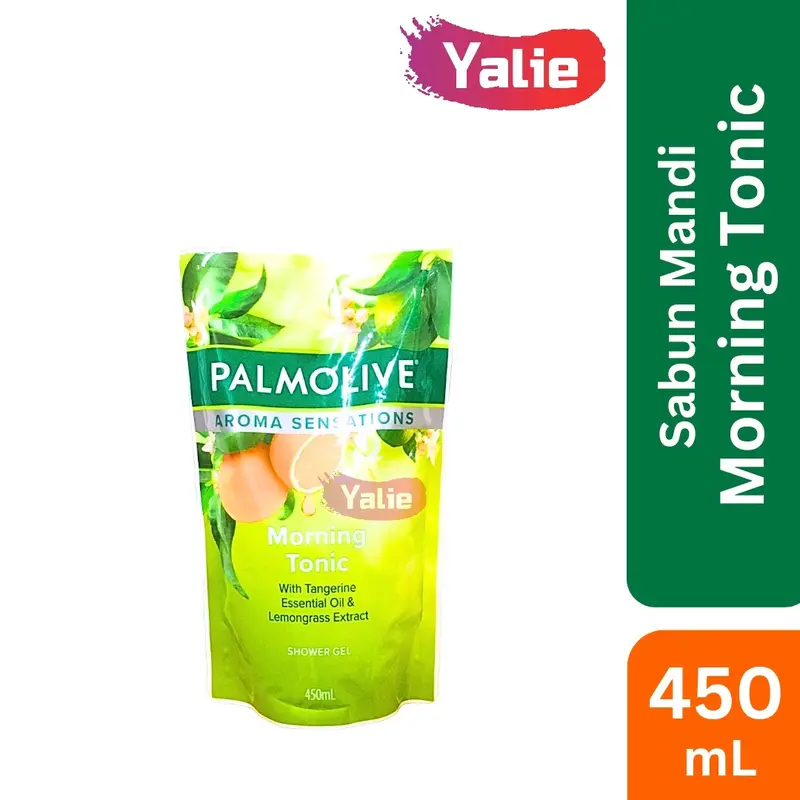 PALMOLIVE Aromatherapy Refill Pouch 450ml Morning Tonic/Absolute Relax/Sensual/Mineral Massage/Revitalizing Aroma Sensations Therapy Shower Gel Sabun Mandi Cair 450 ml Isi Ulang Aroma Sensations 1