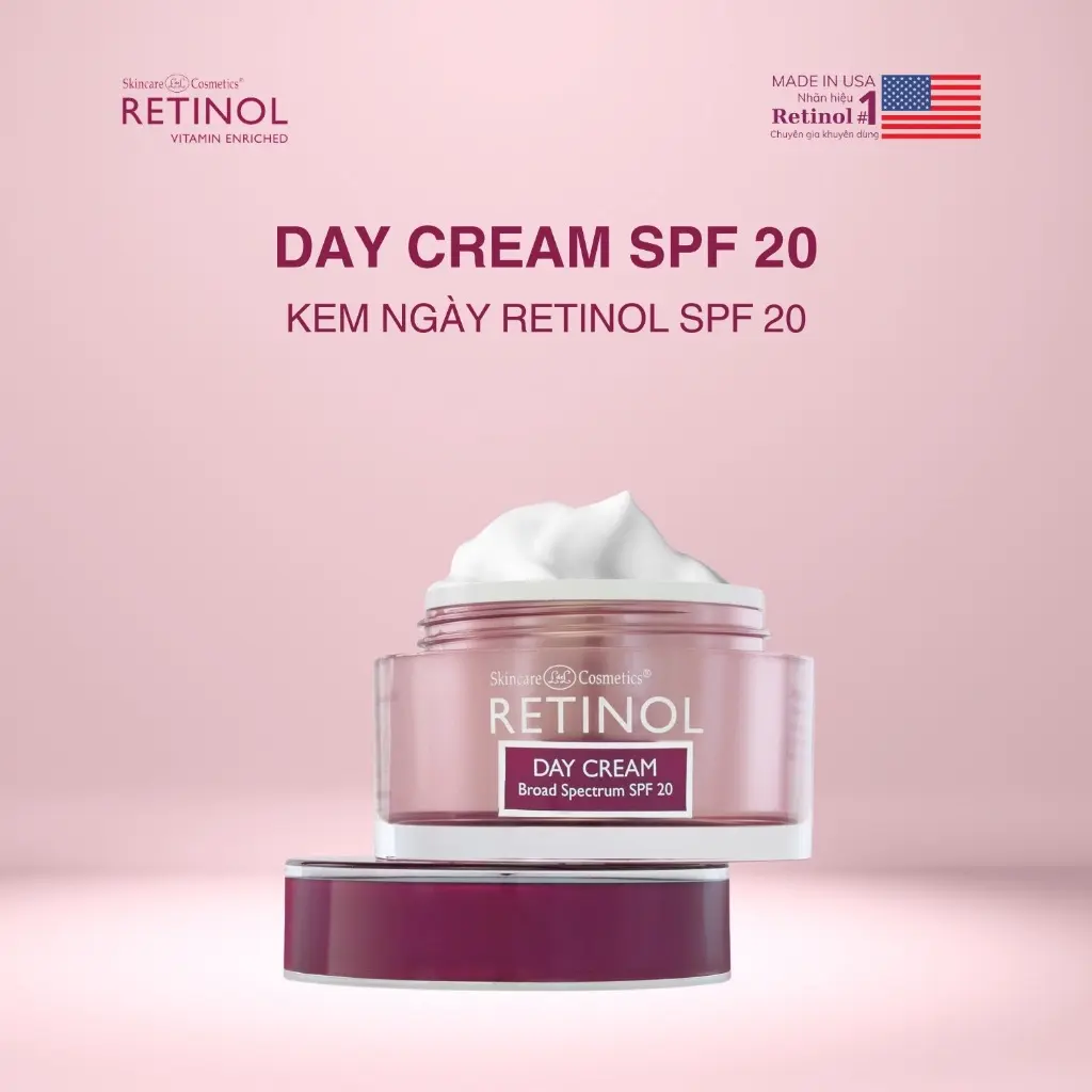 ￼Kem Dưỡng Da Ngày Retinol Day Cream Broad Spectrum 50gr SPF 20
