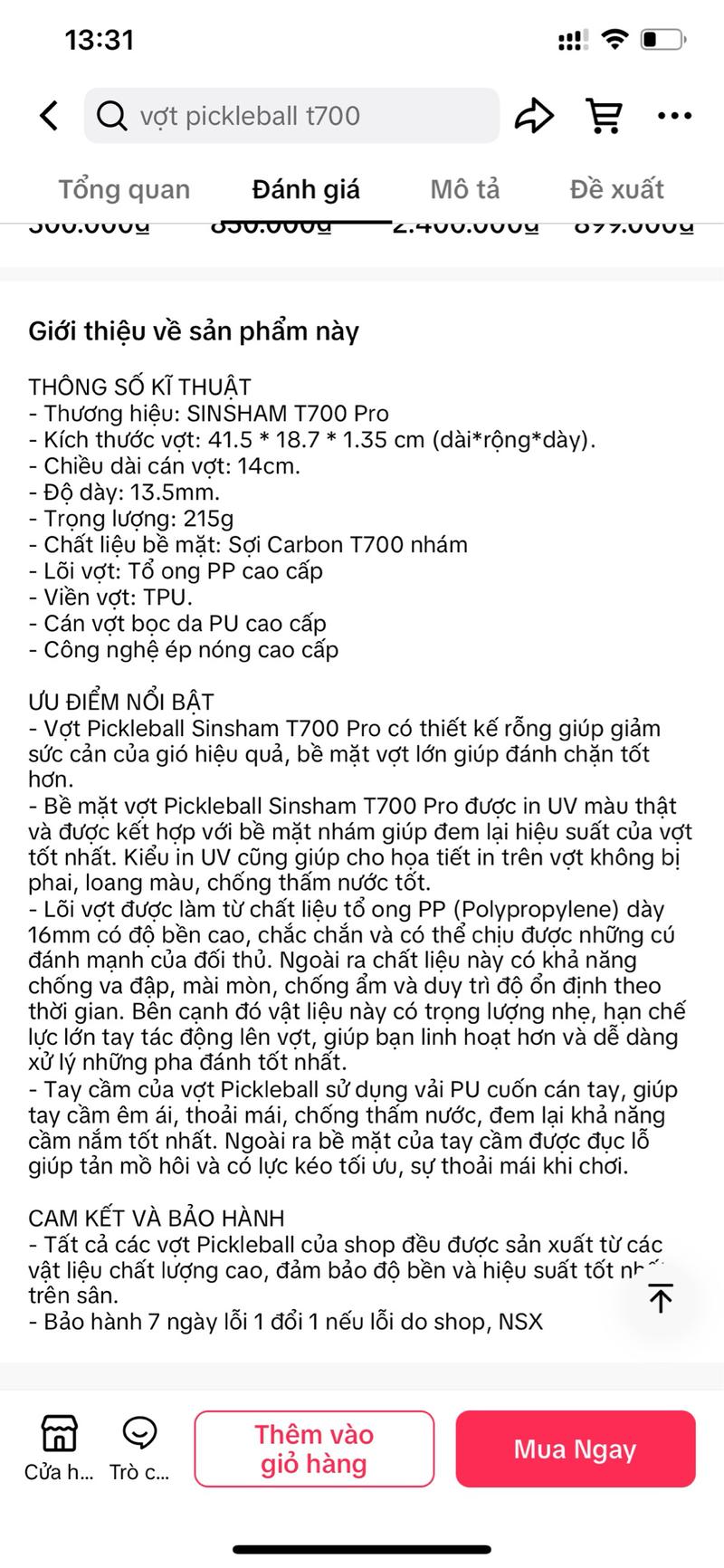 Product Introduction of T700pro chính hãng. Bảo hành 3 tháng tặng 1 bóng full các bon.  Có trợ lực có chống rung 0