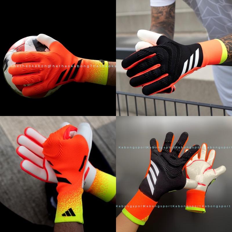 Găng tay thủ môn Predator Falcon 2024 dính bóng size 5,6,7,8,9,10