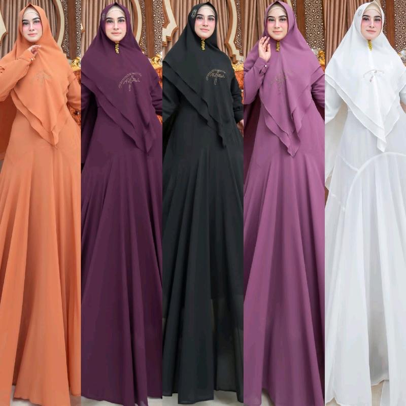GAMIS ULYA SERIES BY FATIMAH (READY) 0