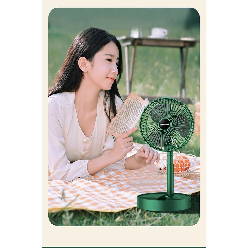 Product Introduction of High Quality USB Charging Standing Fan/Portable Mini Fan /Table Fan/USB & Mobile Fans/Rechargeables Small Fan/Stand Fan Foldable Folding 8