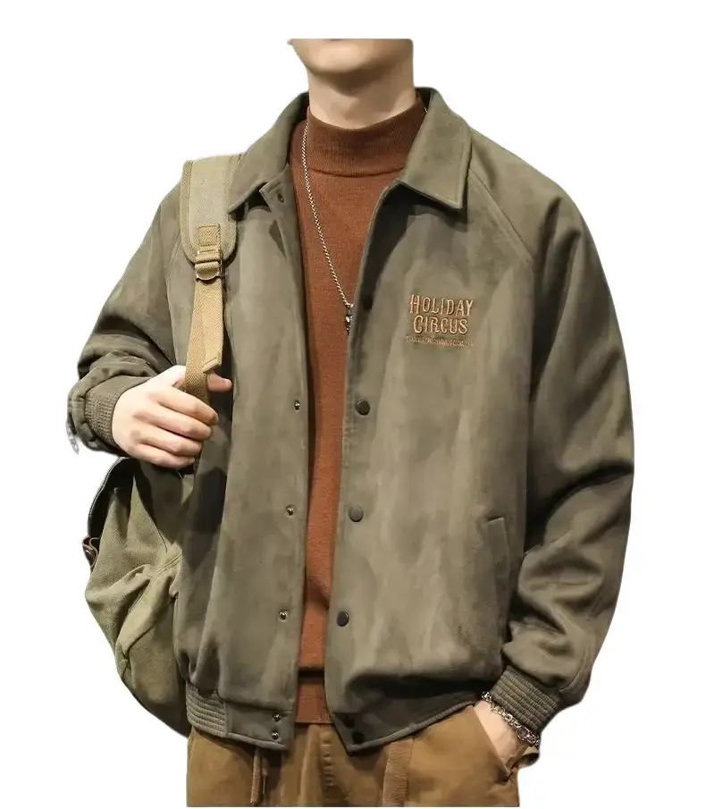[A12] Áo khoác cổ điển Holiday CerCus Menswear Jacket Có Túi Có Cổ