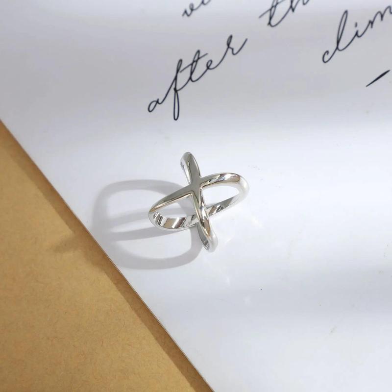 Fashion Cross Scarf Clip X Shape Metal Brooches For Women Hollow Bow Scarves Buckle Holder Shawls Jewelry Clothing Accessories 8